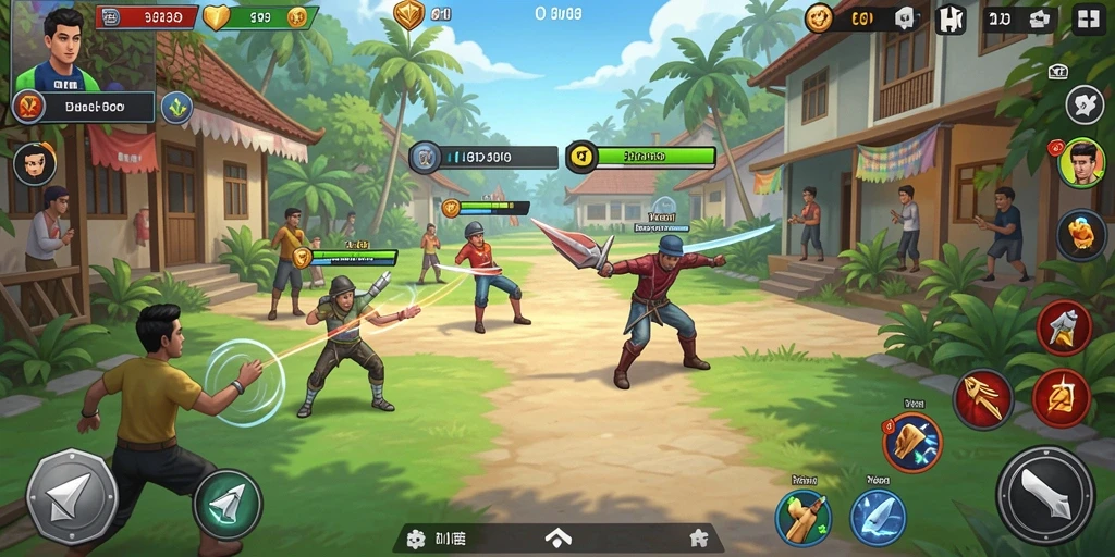 Banyak pilihan level dan tantangan yang menggugah adrenalin.