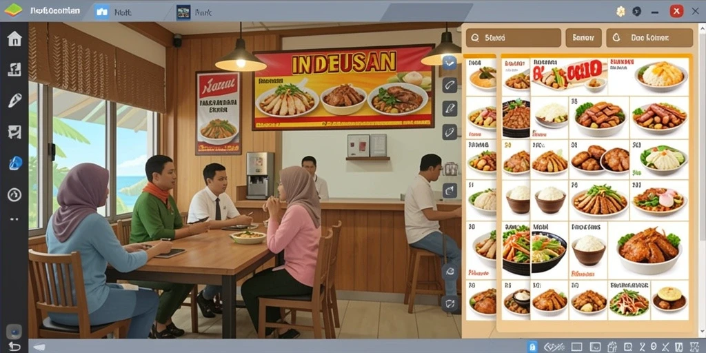 Screenshot dari momen penting dalam permainan.
