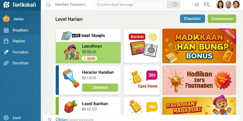 Fitur permainan real-time dengan pemain lain.