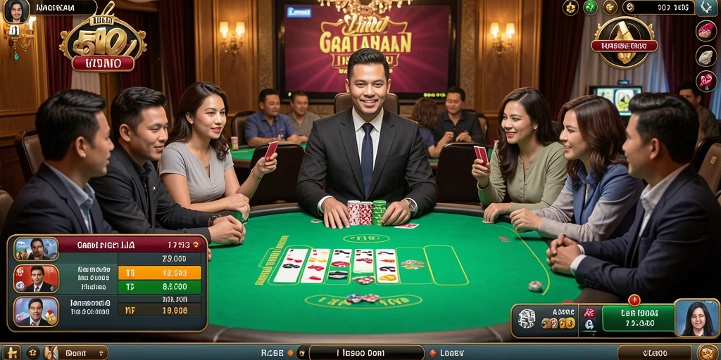 Fitur multiplayer yang memungkinkan interaksi dengan pemain lain.