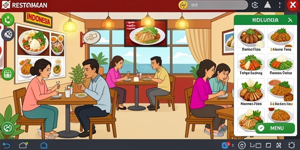 Karakter keren dan fitur upgrade yang bermanfaat.