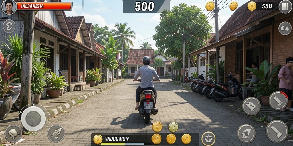 Fitur multiplayer untuk bermain bersama teman.