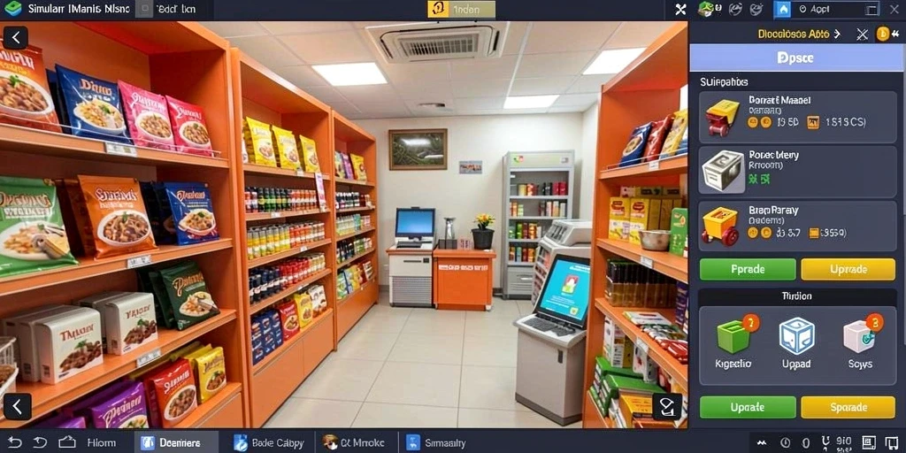 Sistem upgrade karakter yang menarik dan mudah dipahami.